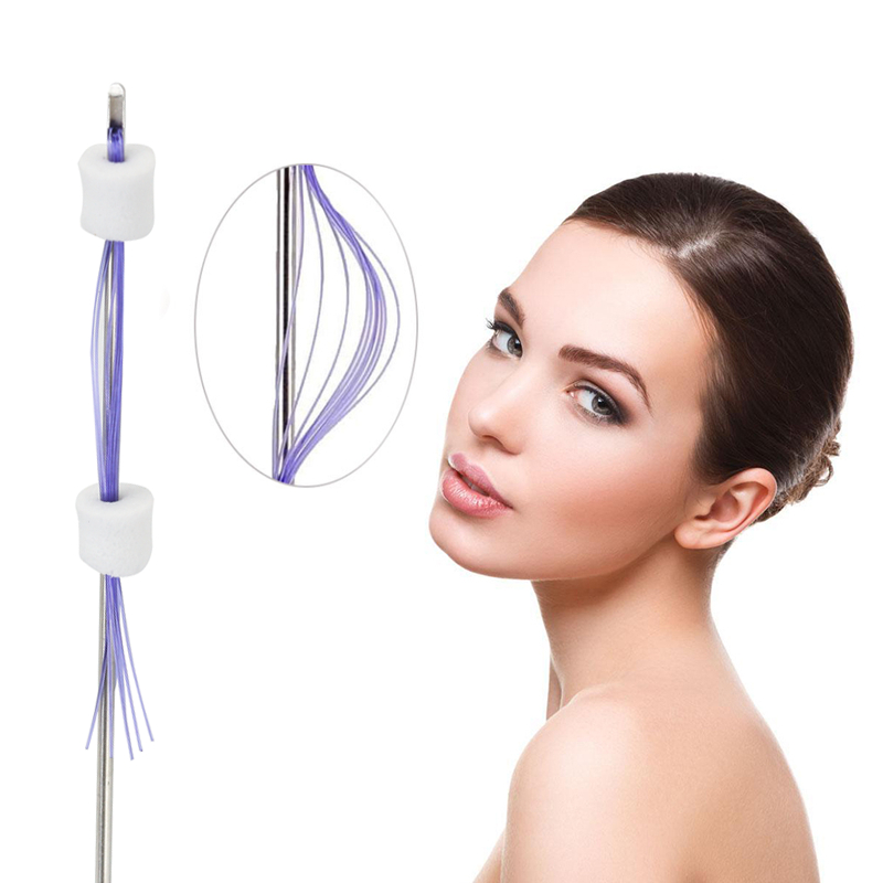 10pcs PDO Multi Thread Glabella Forehead Nasolabial Folds Neck Lifting
