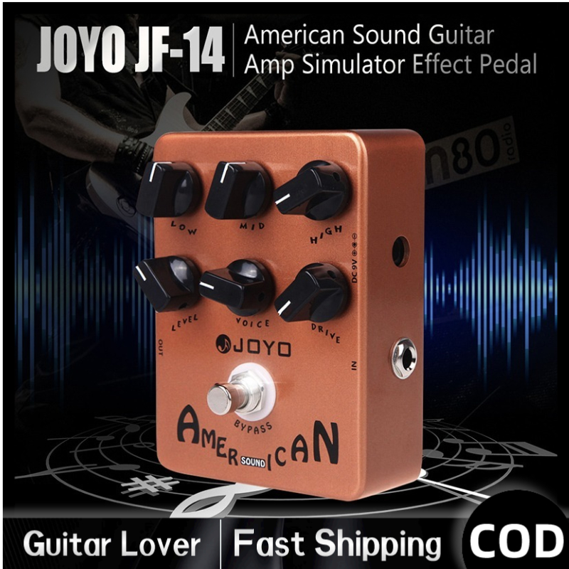 [READY STOCK] JOYO JF14 American Sound Guitar Amp Simulator Effect