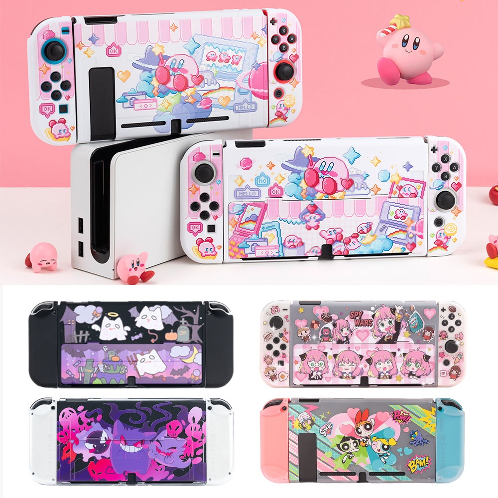 Switch Cover Nintendo Switch OLED Hard Case Joycon Controller Thumb ...