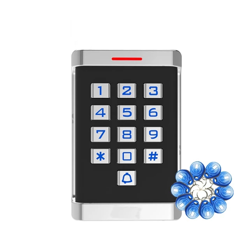 RFID/MF Card Access Control IP65 Waterproof Metal Proximity Card Access ...