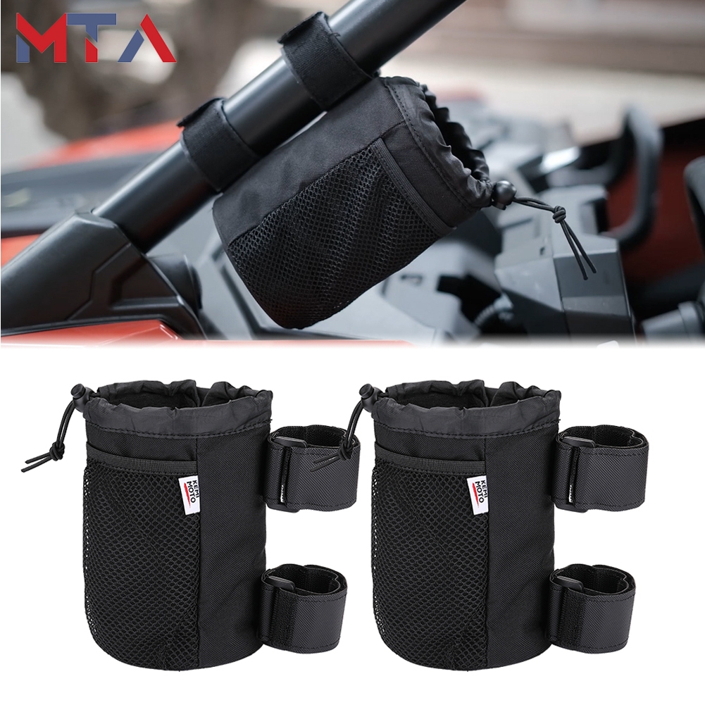 UTV ATV Rollator Drink Water Cup Holder Compatible with Polaris RZR 900 1000 xp ranger For Can