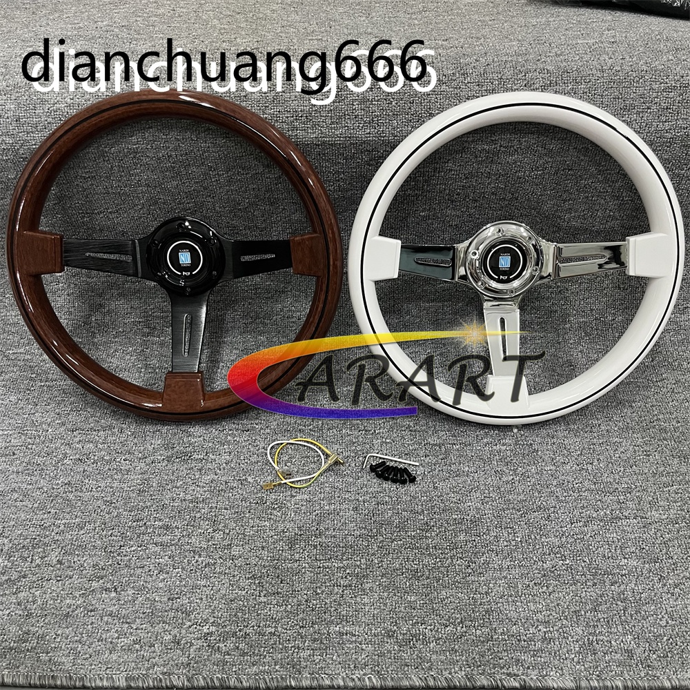 ND Universal 14inch Nardi ABS Racing Steering Wheel 340mm Peach Wood ...