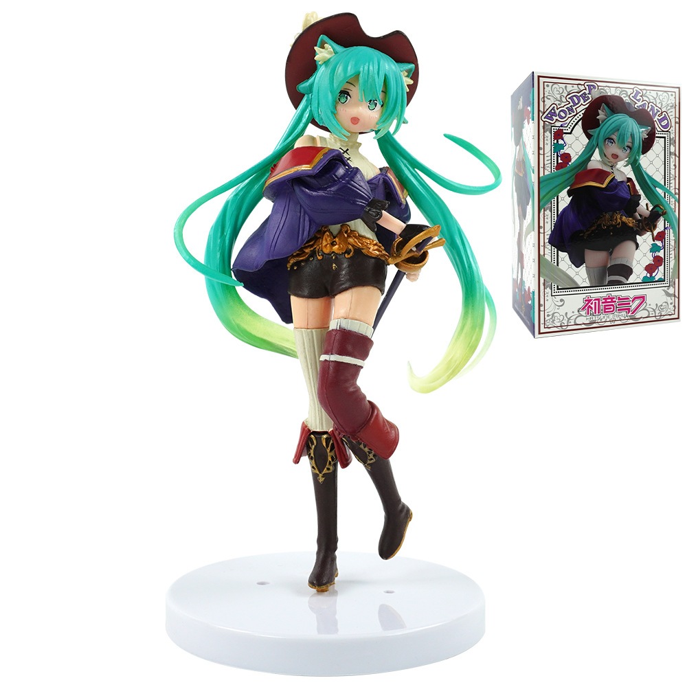 Figurine Hatsune Miku Furyu Odekake 19cm – PVC Vocaloid Collection 2024 – Cadeau Fan