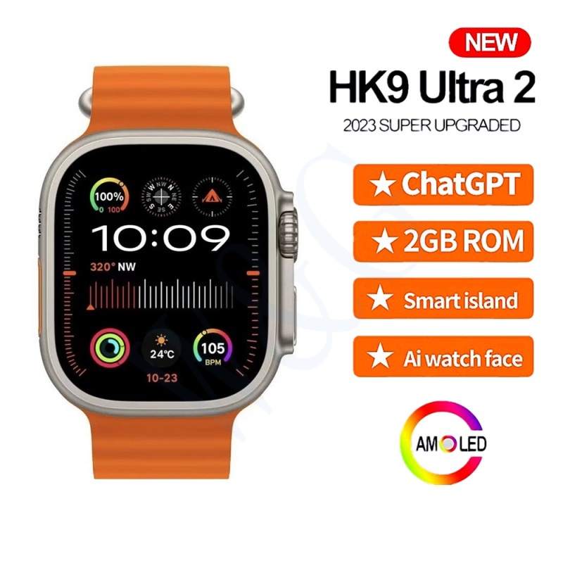 New Bluetooth Smart Call Watch HK9 Ultra2 Waterproof Electronic Watch