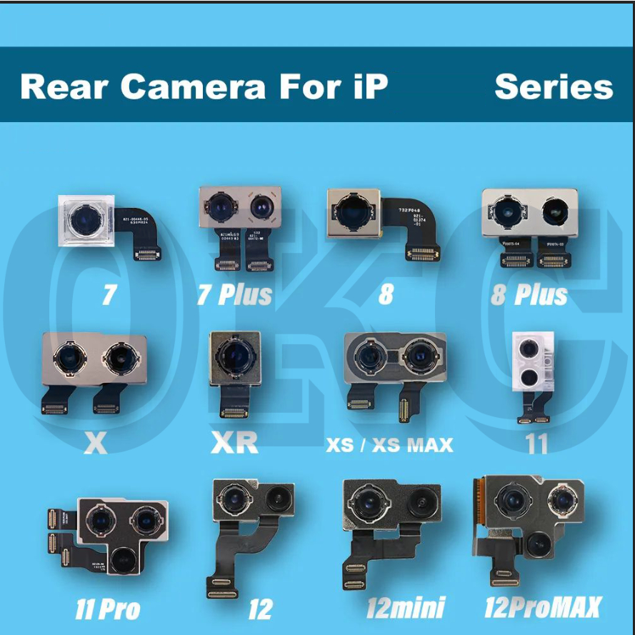 Rear Camera For IP 7 7plus 8 8plus X XR XS 11 11Pro 12 12Pro MAX MINI ...