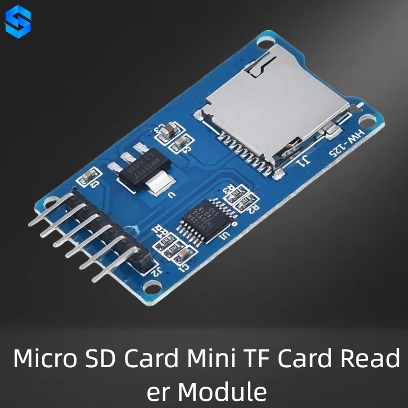 Micro Sd Card Mini Tf Card Reader Module Spi Interfaces With Level Converter Chip For Arduino 7764