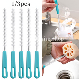 Kitchen Multi-function Cleaning Brush Flexible Fruit And Vegetable De-mud Brush  Bendable Pot Bowl Stove Decontamination Brush