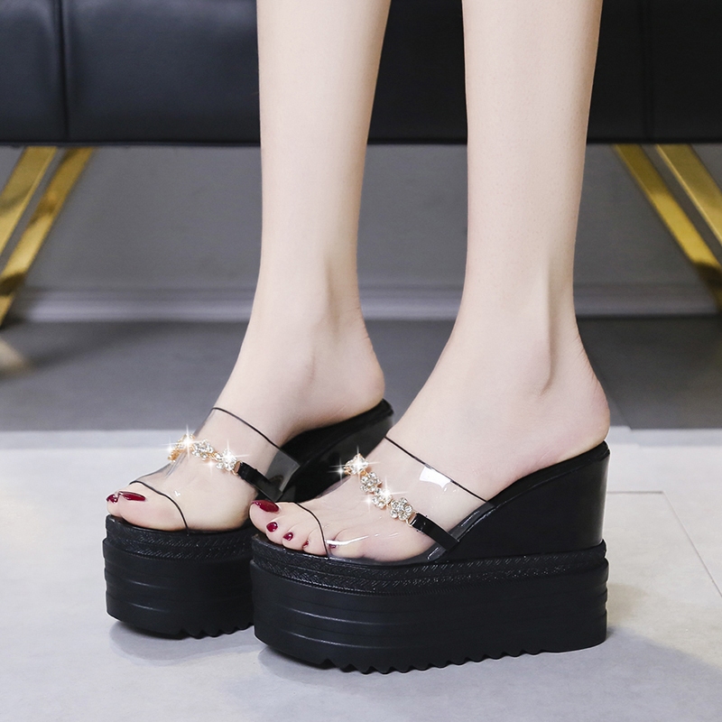 Flat Sandals For Women Summer Dressy Slip On Platform Sandals Cross-Strap Open Toe