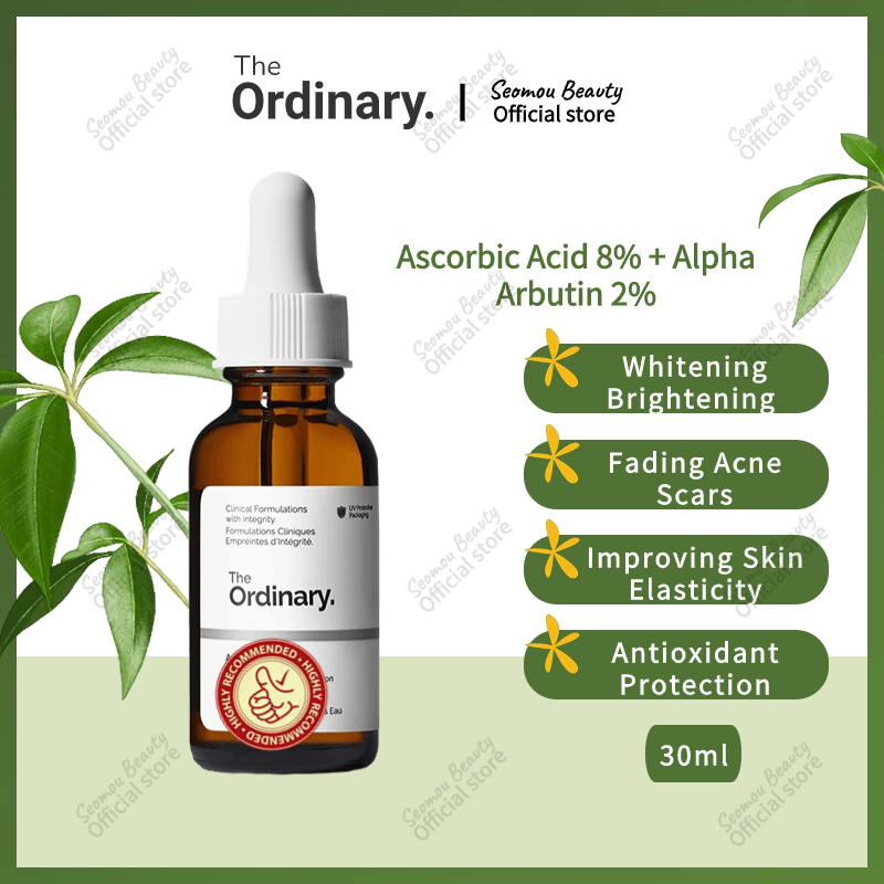 The Ordinary Ascorbic Acid 8 + Alpha Arbutin 2 Lightens Acne Marks