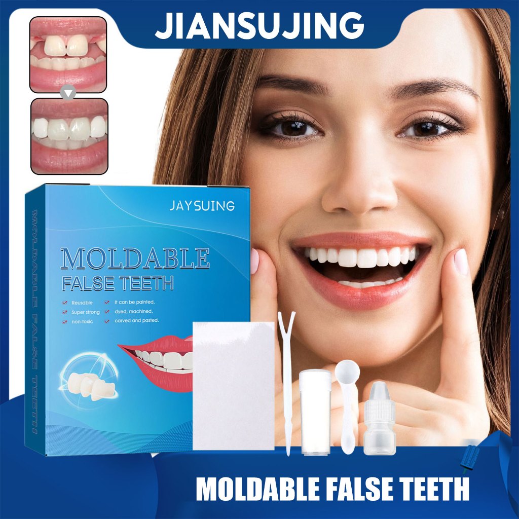 Jaysuing Shapeable Gutta Percha Tooth Filling Set Temporary Tooth Repair Kit Tooth Filling Solid