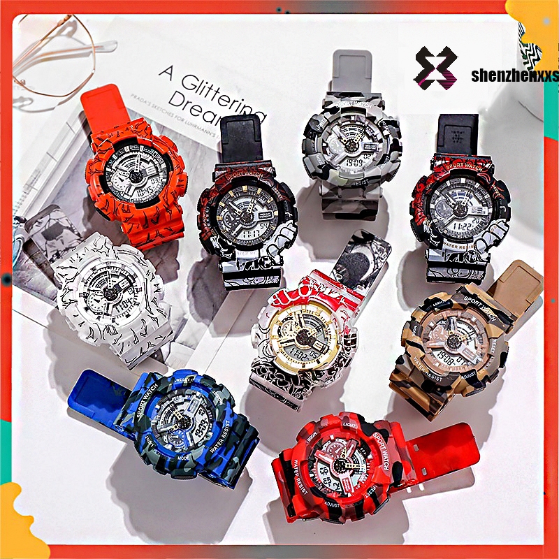 One Piece Casio G Shock Dragon Ball Z Shock Watch Dragon Ball Z