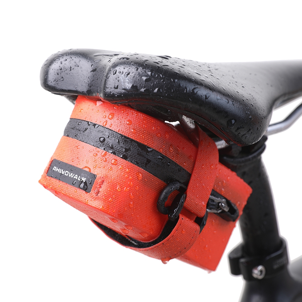 Rhinowalk Ultralight waterproof bicycle tail bag saddle bag Bicycle Inner tube storage bag Bike bag accessories