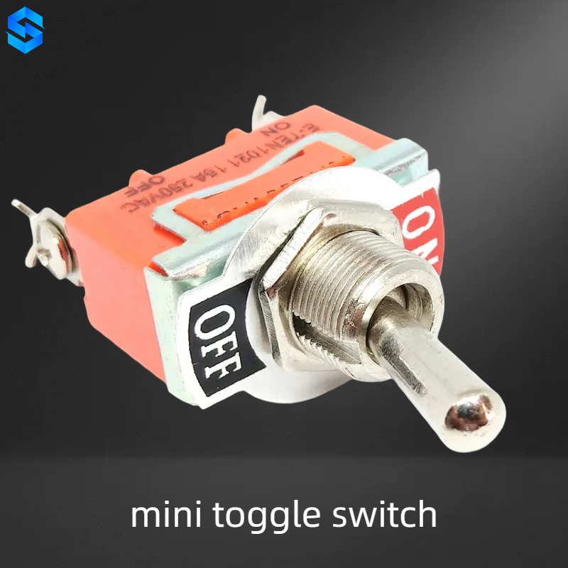 1Pcs AC 250V 15A 2 Pin DPDT On/Off 2 Position Mini Toggle Switch E ...