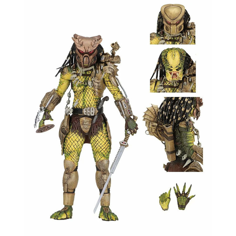 Neca Predator Golden Angel Predator Deluxe Edition Action Figure Figure ...
