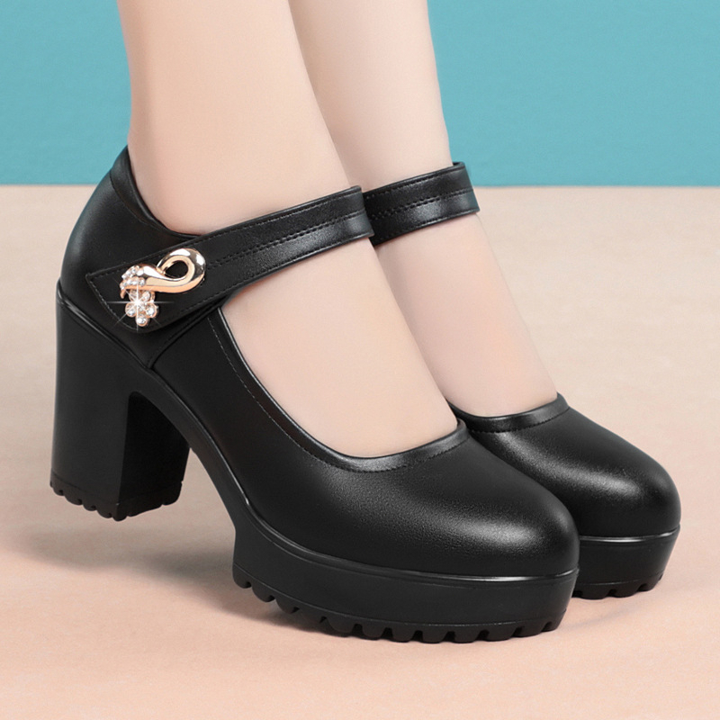 High heel deals school shoes