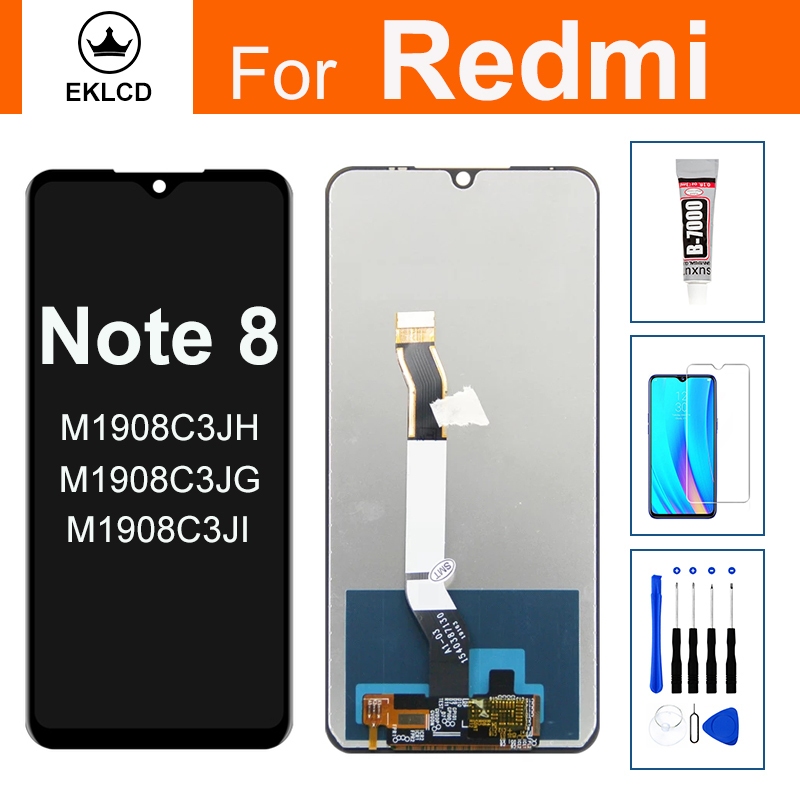 Display For Xiaomi Redmi Note 8 Note8 M1908C3JH LCD With Touch Screen ...
