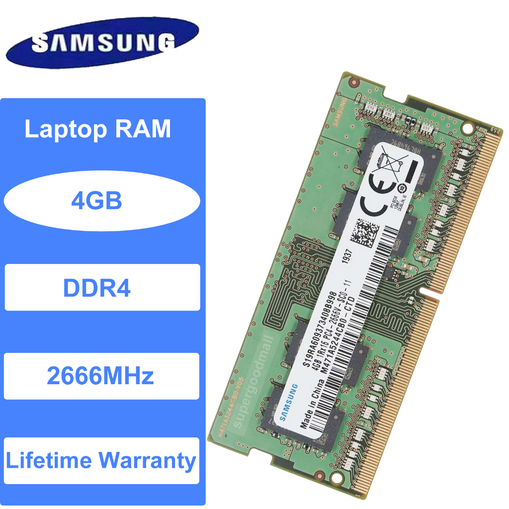 1 PCS Laptop Memory For Samsung RAM DDR4 3200 16GB 16G 1RX8 PC4