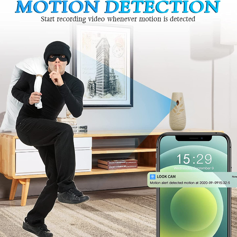 Mini spy Hidden Camera Air Humidifier Purifier Aroma Diffuser Camera ...