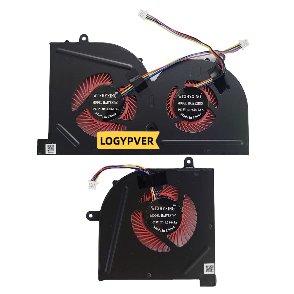 Laptop GPU CPU Cooling Fan for MSI GS63 GS63VR GS73 GS73VR MS-17B1