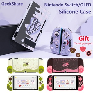 Protective Case for Nintendo Switch, PC+TPU Grip Cover Switch for Console  and Joy-Con Controller, Anti-Slip Nintendo Switch Accessories Cover Grip  Case, White 