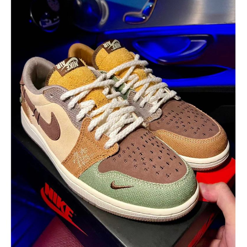 Zion Williamson x Jordan Air Jordan 1retro low og "voodoo" voodoo doll