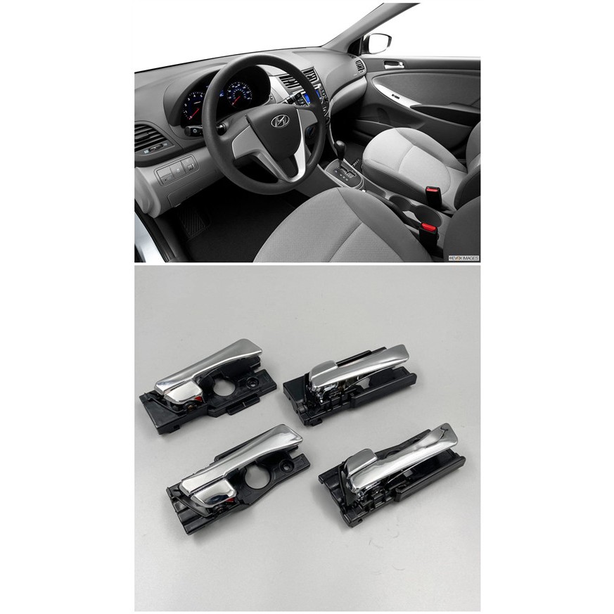 AUXITO Chrome Interior Door Handle – Driver Side Front Left – Chevy Captiva Sport 2012-2015, Saturn Vue 2008-2010 – Replaces 96861998 - View #4