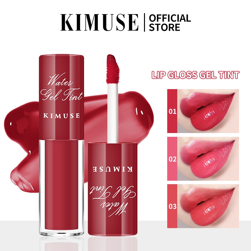 KIMUSE Water Gel Lip Tint Long-lasting And Waterproof 30g | Shopee ...