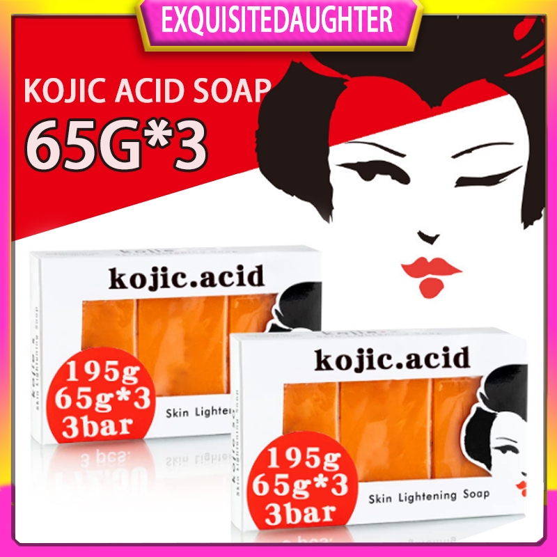 3 Pcs /Set Kojie san Soap original / Kojiesan / Kojisan / Kojic acid ...