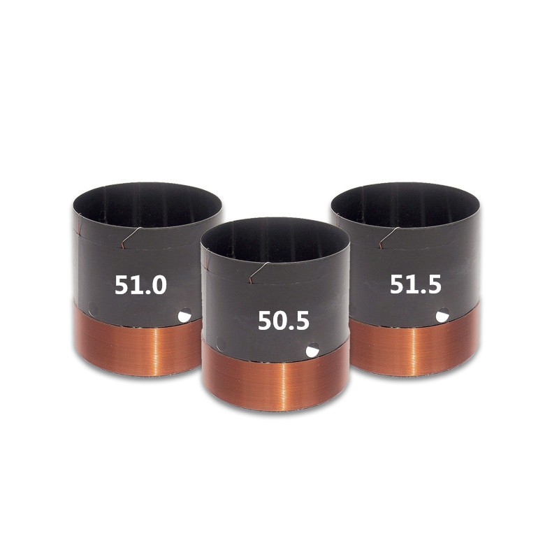 75,5 mm facile à installer Woofer à bobine vocale légère, bobine de haut-parleur basse audio