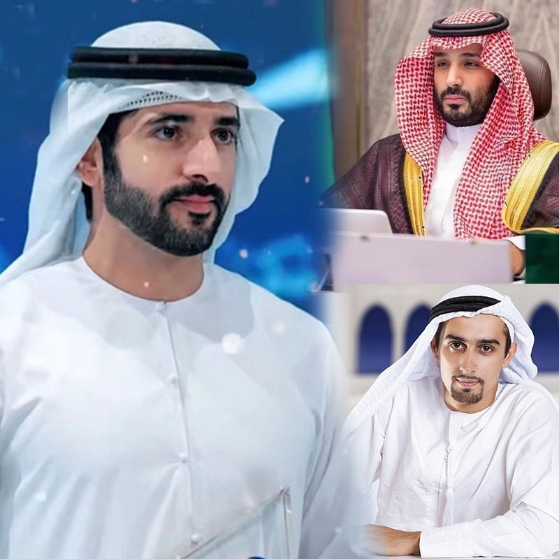 Dubai Tourism Set Muslim Prince War Robe Arabic Headband Men's Clothing ...