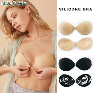 Women Invisible Lift Up Bra Strapless Butterfly Bra Silicone PushUp Chest  Paste