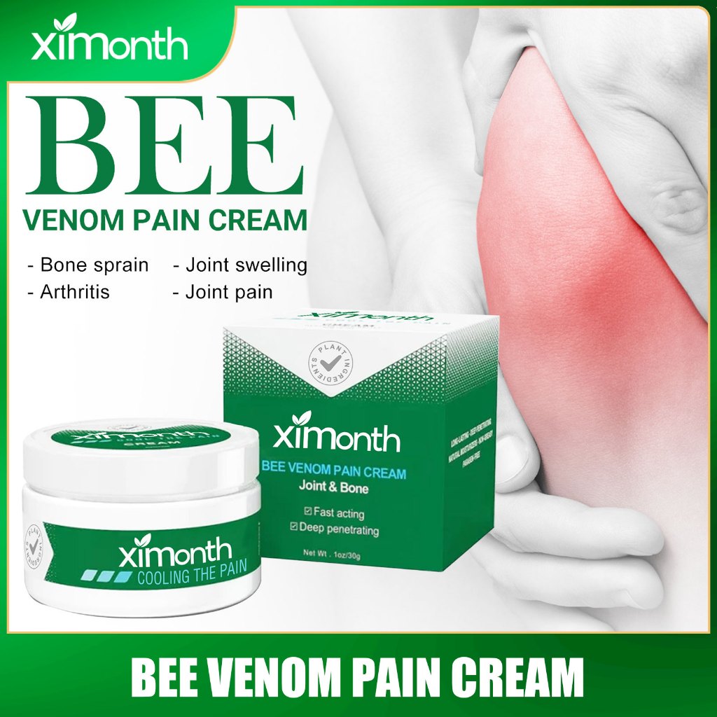 Ximonth Bee Venom Pain Care Cream Joint And Bone Therapy Cream Relieve ...