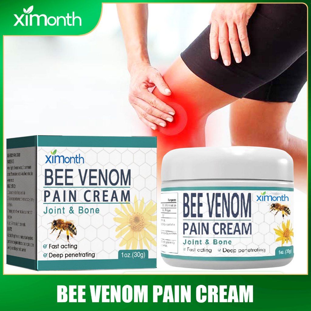 Ximonth Bee Venom Joint And Bone Therapy Cream 30g Relieve Arthritis Pain Eliminate Inflammation