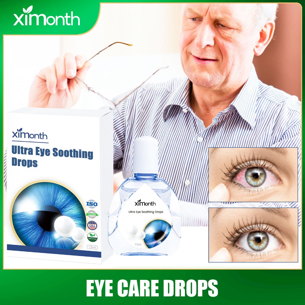 Ximonth Ultra Eye Soothing Drops 15ml Refreshing Eye Drops Suitable For