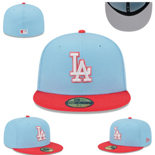 💢High Quality New Era MLB Los Angeles Dodgers Fitted Hat Men