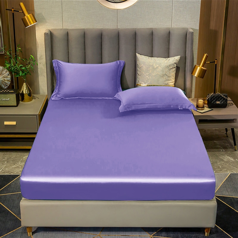 Abraca Dabra COD 2 in 1 & 3 in 1 Satin Silk Fitted Bedsheet Set Single