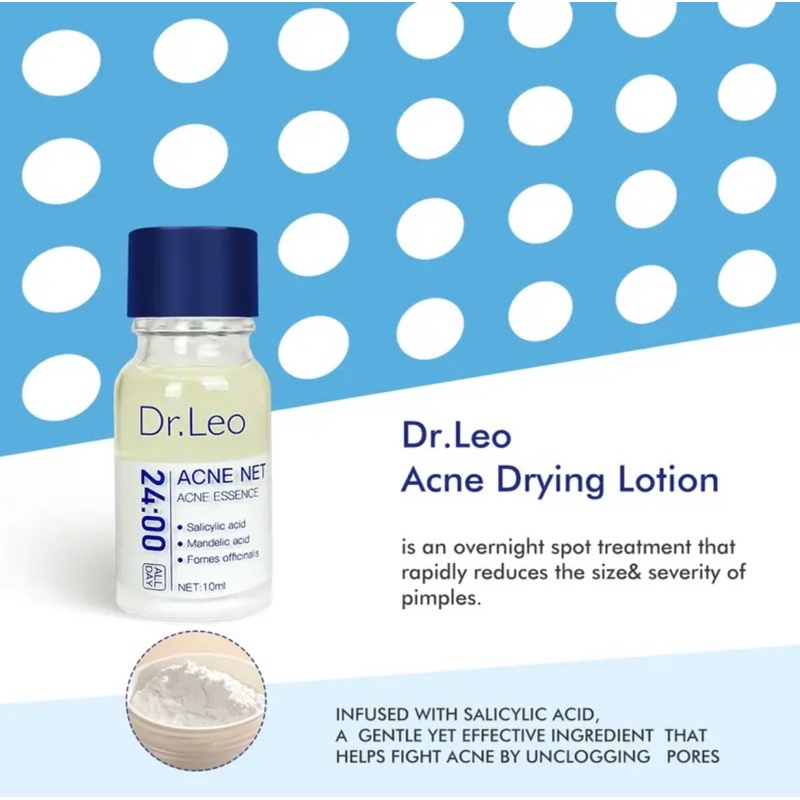 Dr.Leo Acne Net Acne Essence Salicylic Acid Antiacne Serum Lighten