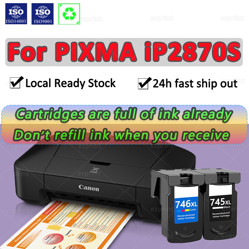 For PIXMA Canon iP2870S Ink Cartridge Canon iP2870S Ink Compatible Ink ...