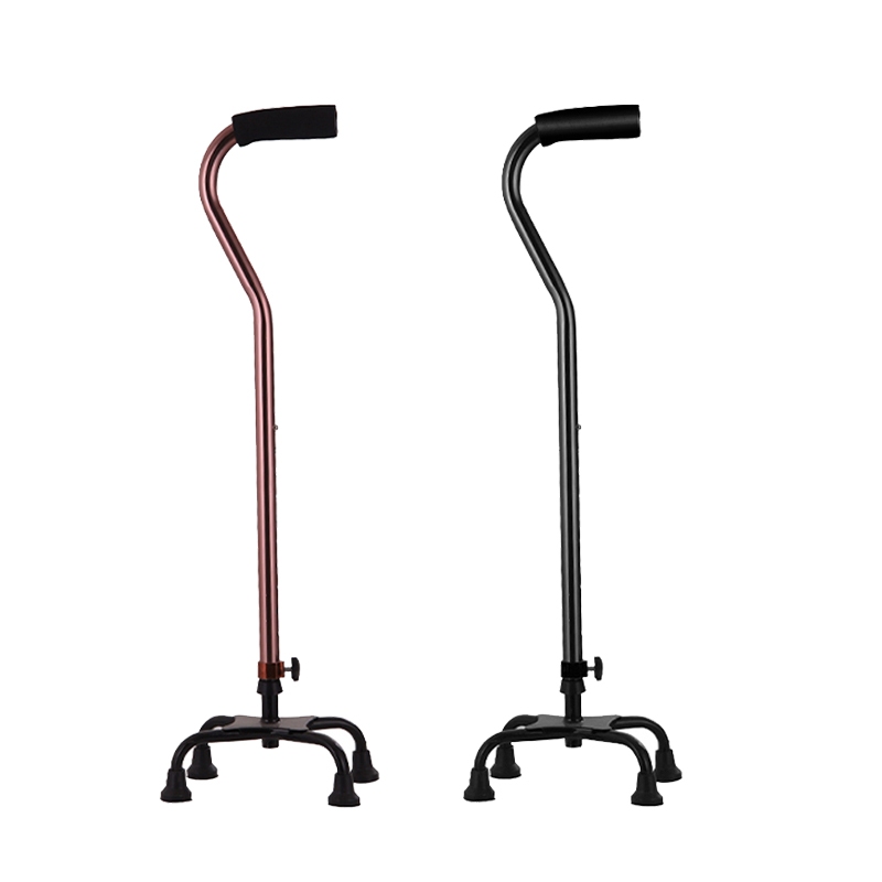 Quad Cane Aluminium Alloy Lightweight Walking Stick Tungkod for Senior ...