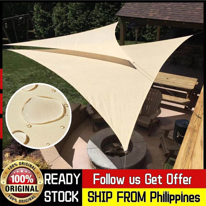 Yoqu Canopy Triangle 420D Sun Shade Sail Waterproof Oxford Canopy 98% ...