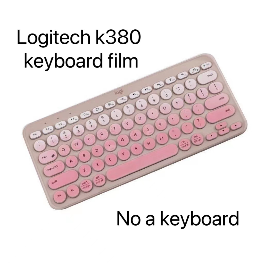 Logitech K380 Keyboard Cover Dustproof and Waterproof Silicone Case