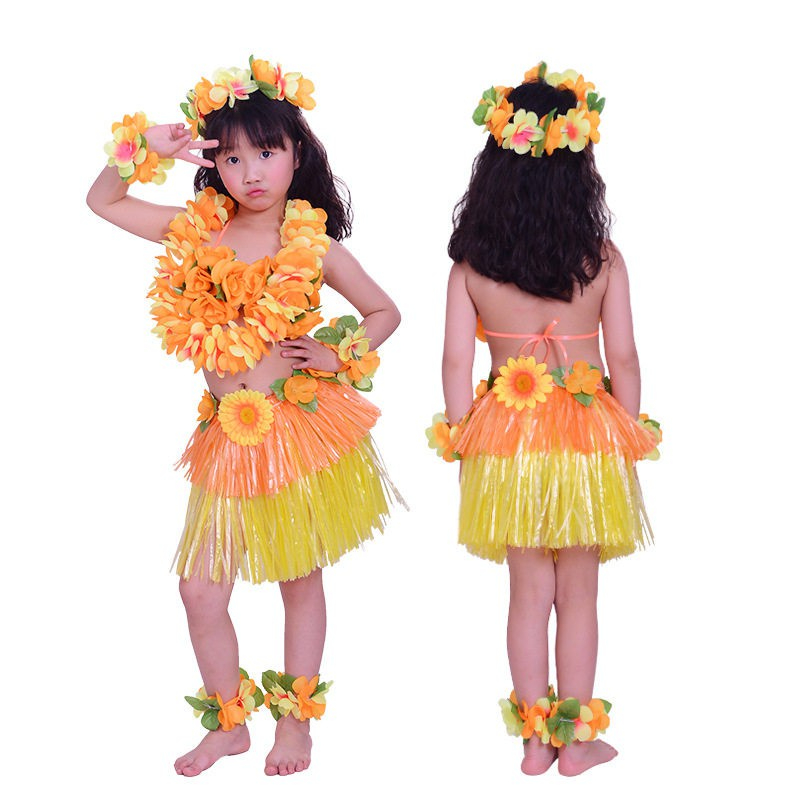 Kids hula costume best sale