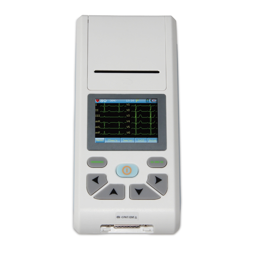 CONTEC 12-Channel ECG/EKG Machine Electrocardiograph, PC software ...