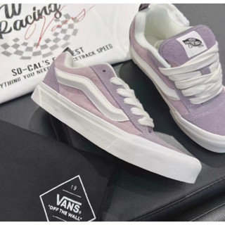 Purple and gray on sale vans