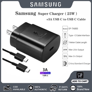 Chargeur Charger EP-TA800 Pour Galaxy A70, A80, A90, Note10+, S10 5G  Note10+ 5G