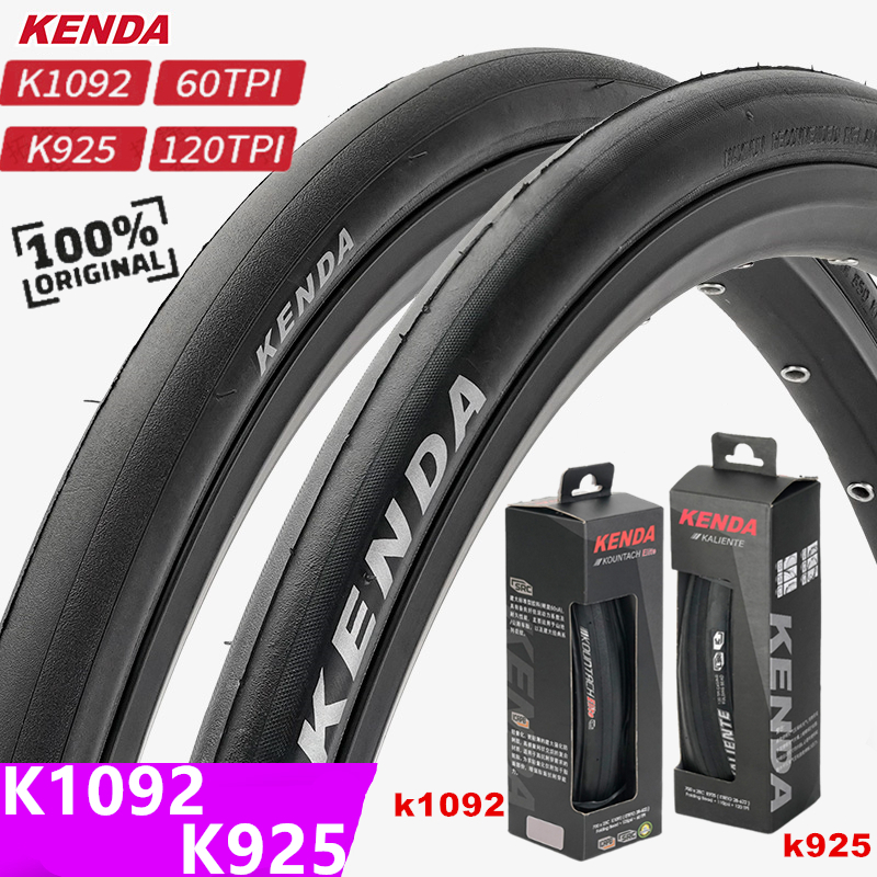 Kenda Kountach K1092 700x28c Bike Tire - Racing Clincher, R2C Compound, K-Armor Protection, 125 PSI