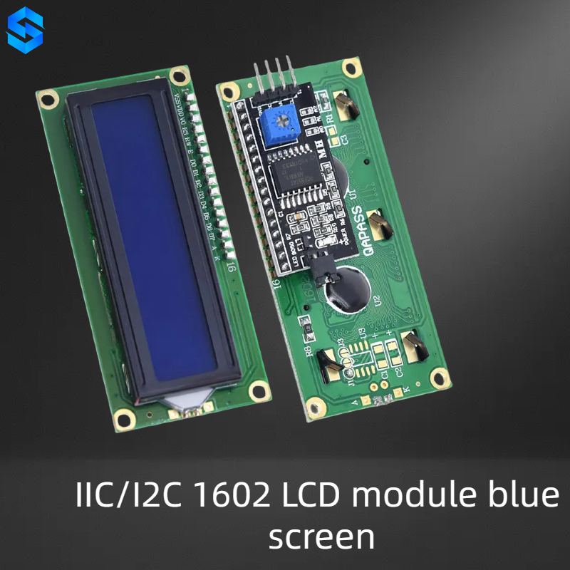 IIC/I2C 1602 LCD Module Blue Screen 1602 LCD Module for Arduino ...