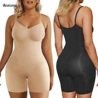 Thong Bodysuit Shaperwear For Women Tummy Control Seamless Body Shapers  Belly Trimmer Sculpting Waist Trainer Slimmer Compress