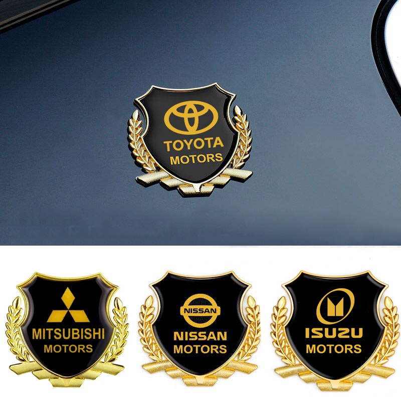 3D Metal Car Rear Trunk Emblem Badge Window Body Stickers Decals ...