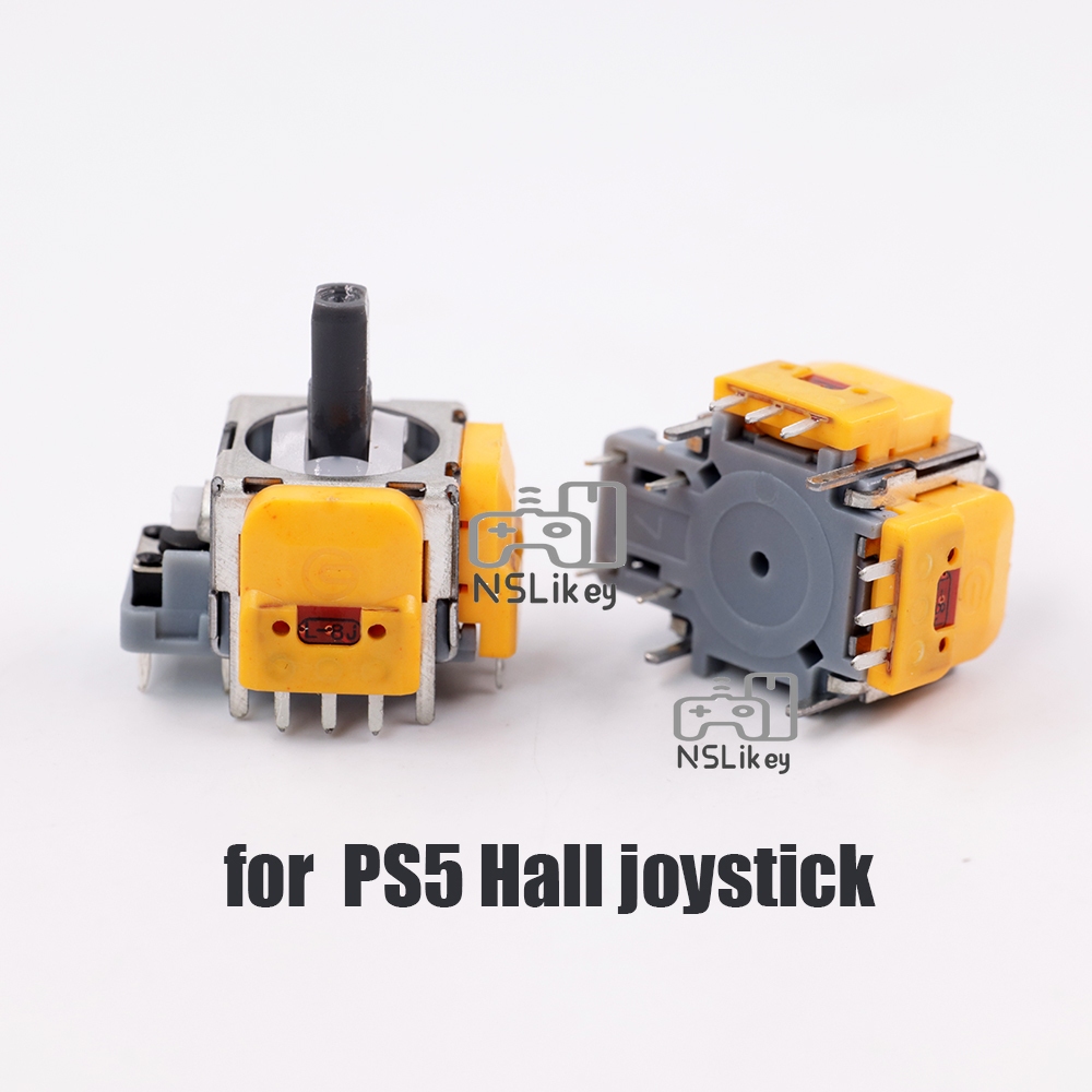 2PCS NSLikey 3D Analog Hall Effect Joystick for Xbox One PS4 PS5 3D